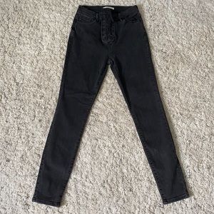 black, pacsun jeans, size 25